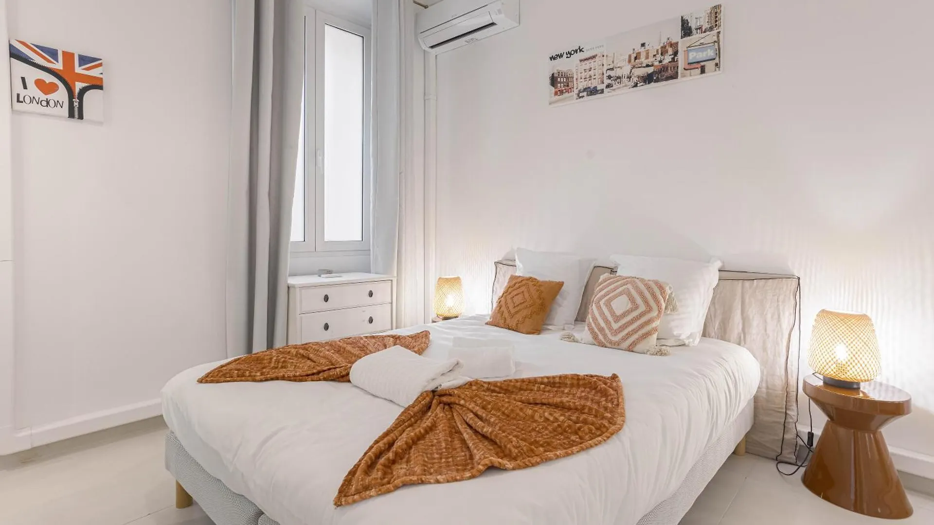 Josi - 2 Chambres, Central, 10Mn Du Palais&Plages, Neuf, Clim Cannes Apartment